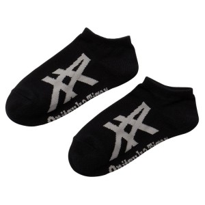 Black / Grey Men's Onitsuka Tiger Ankle Socks Online India | N3A-9294