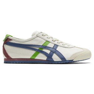 Cream / Blue Women's Onitsuka Tiger Mexico 66 Online India | C4Y-4953