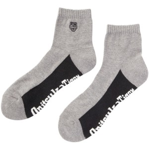 Grey Men's Onitsuka Tiger Short Socks Online India | Z5Z-9919