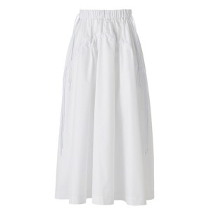 White Women's Onitsuka Tiger WS Skirts Online India | W8D-8418