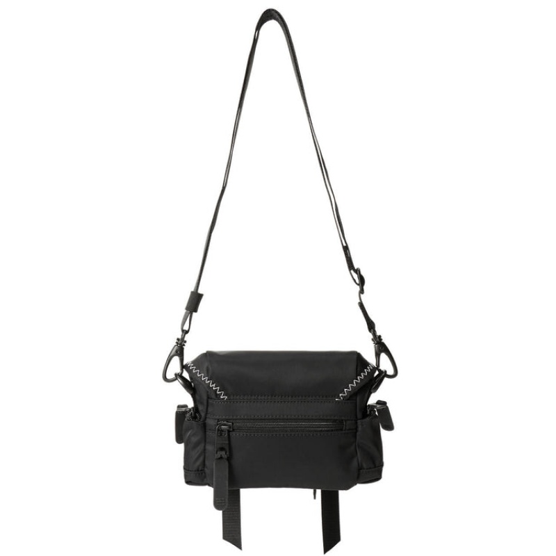 Black Women's Onitsuka Tiger Mini Shoulder Bag Bags Online India | X1T-4531